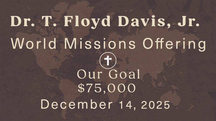 FFD World Mission Offering logo