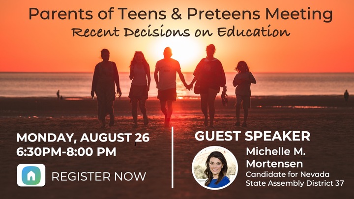 Parents of Teens & Preteens Meeting logo image