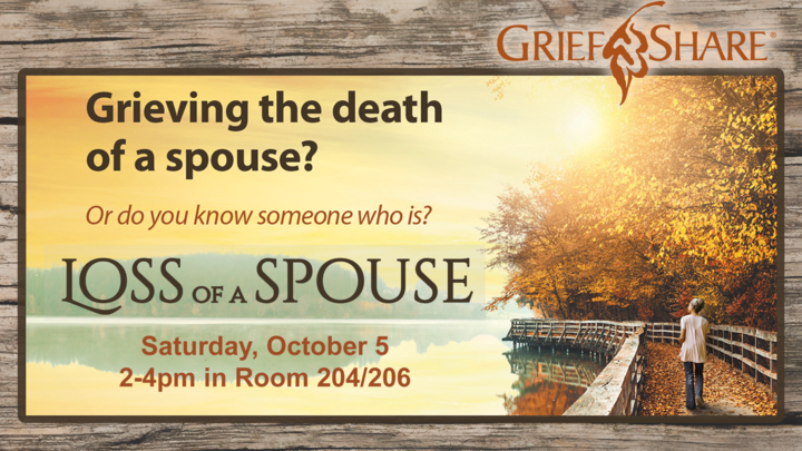 Grief Share Loss of a Spouse logo image