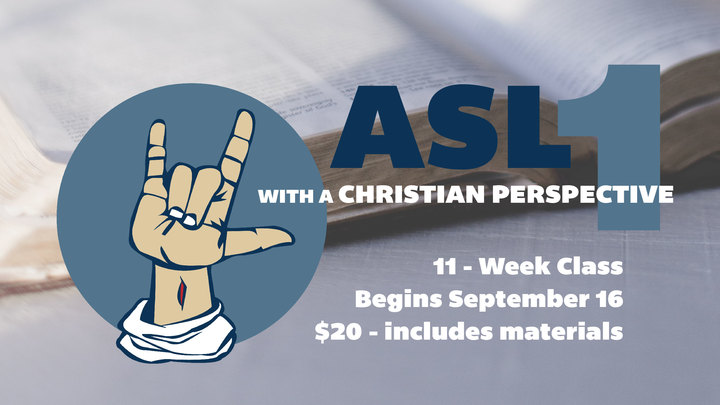 ASL 1 with a Christian Perspective logo image