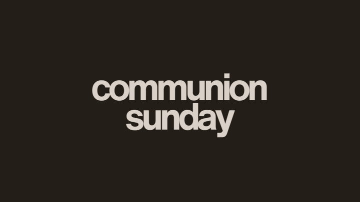Communion Sunday logo