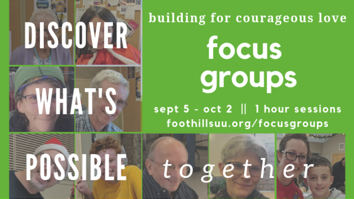Focus Group Meetings: Building for Courageous Love logo image