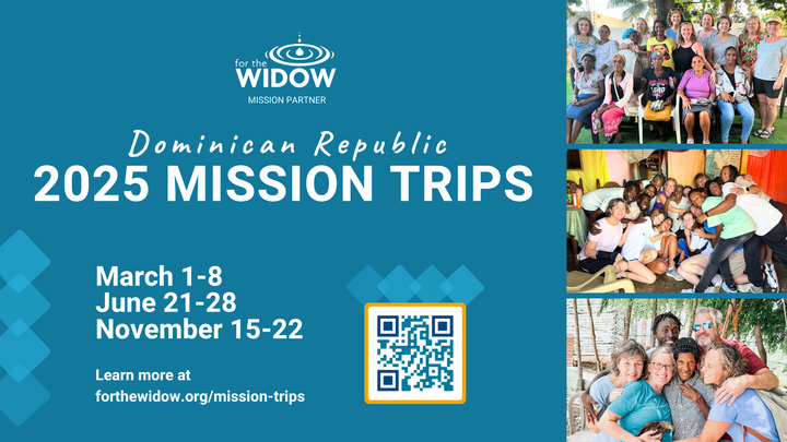 For The Widows Mission Trips 2025 logo