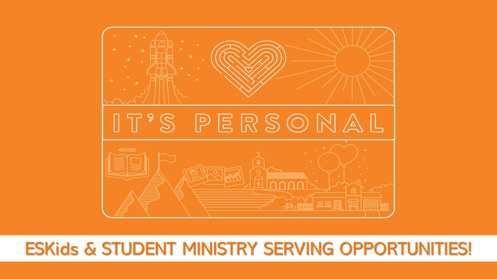 ESKids Children's Church & MSM/HSM Small Group Leaders Fall 2019 - VOLUNTEER OPPORTUNITIES! logo image