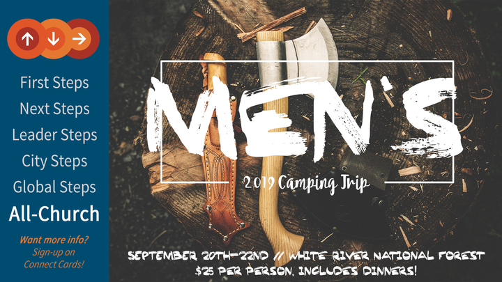 Men's Camping Trip logo image
