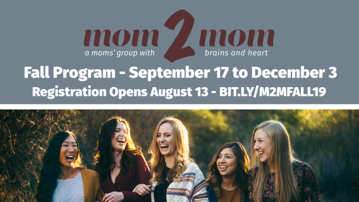 Mom2Mom Fall Program 2019 logo image