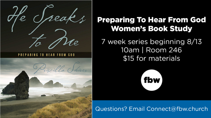 Preparing to Hear From God logo image