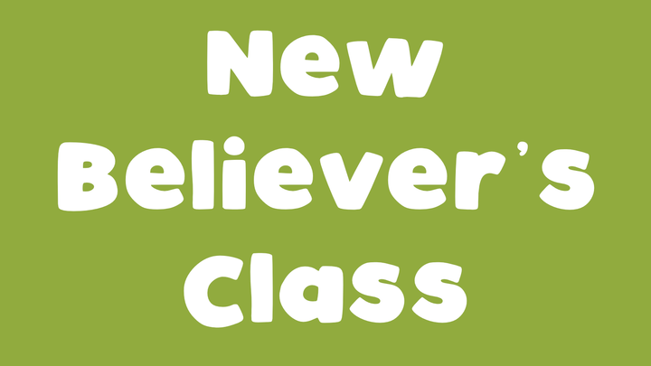 New Believer's Class logo image
