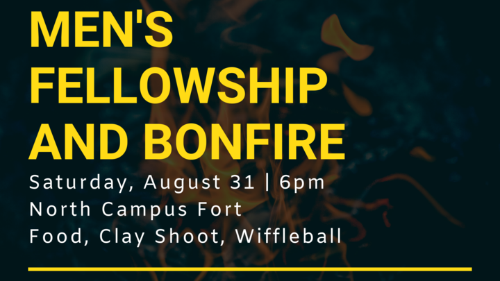 Men's Fellowship and Fire logo image