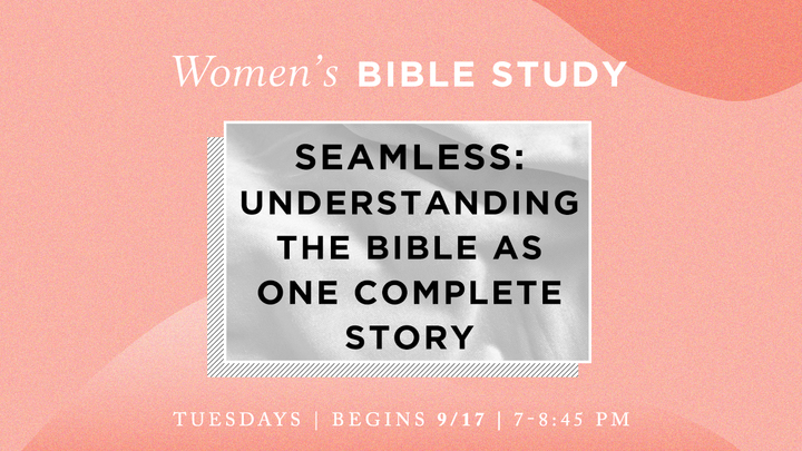 Women's Bible Study - Seamless: Understanding the Bible as One Complete Story (Tuesday evenings) logo image