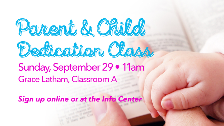 Latham Parent & Child Dedication Class logo image