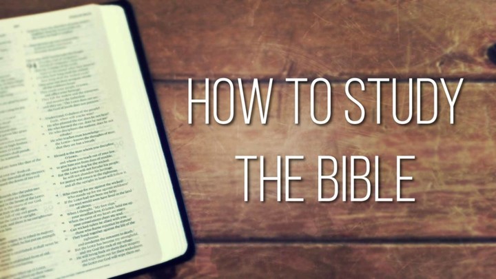 How to Study the Bible logo image