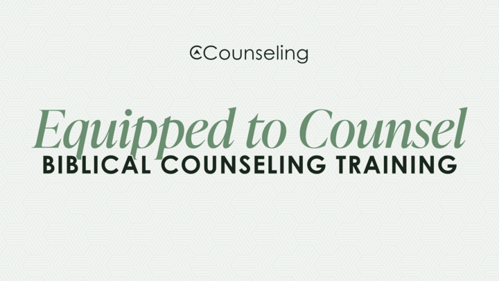 Equipped to Counsel Biblical Counseling Training logo