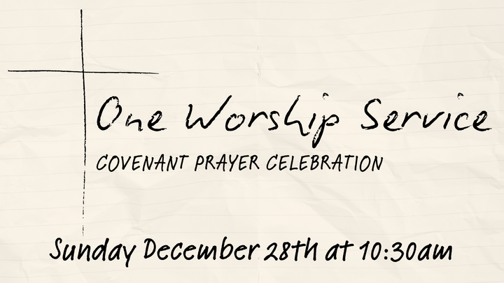 ONE Worship Service logo