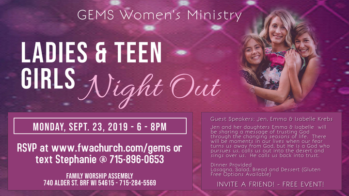 Ladies & Teen Girls Night Out logo image