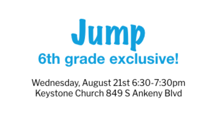JUMP: 6th Grade Night logo image