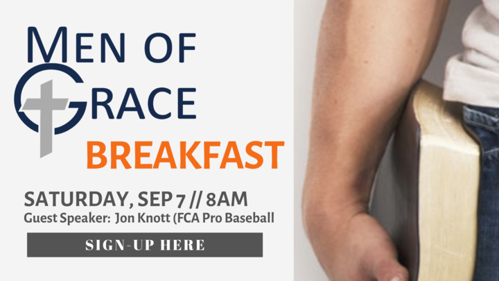 Men of Grace Breakfast logo image