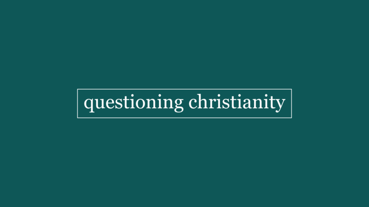 Questioning Christianity logo image