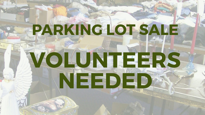 Parking Lot Sale Volunteers logo image