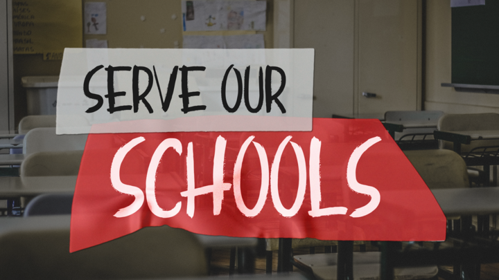Serve Our Schools logo image