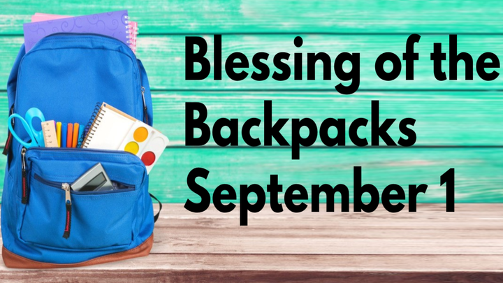 Blessing of the Backpacks logo image