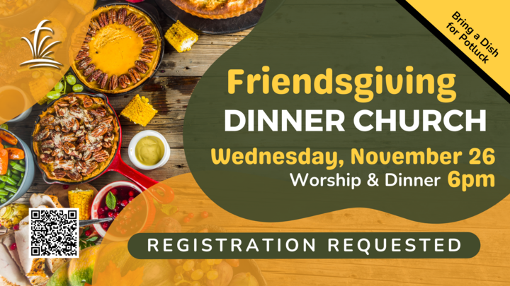 Friendsgiving Dinner Church logo