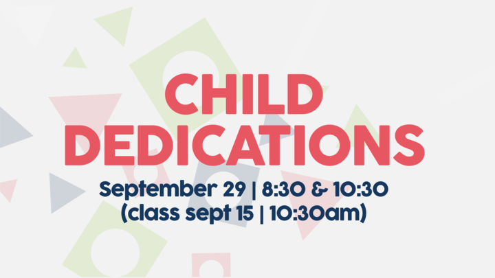 WC | Child Dedication (9.29.19) logo image