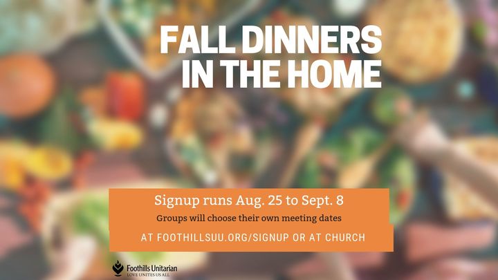 Dinners in the Home Fall Session logo image
