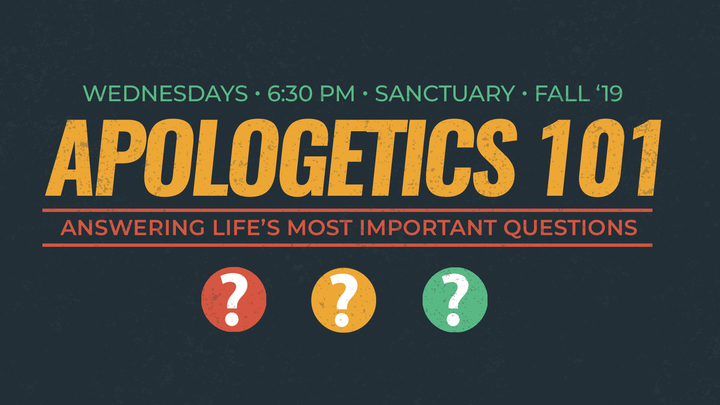Apologetics 101: Learning to Answer Life's Big Questions logo image
