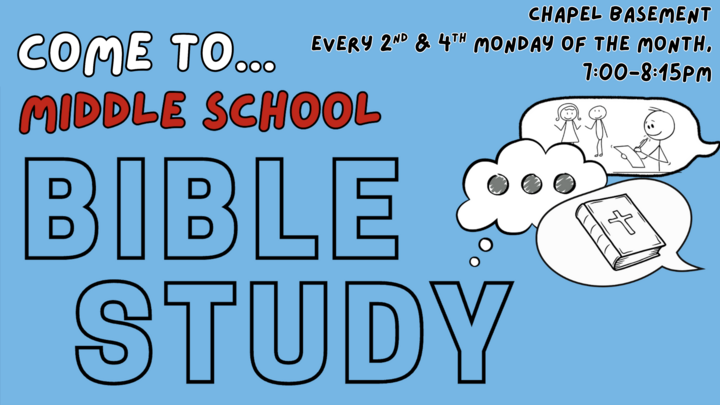 Middle School Bible Study logo