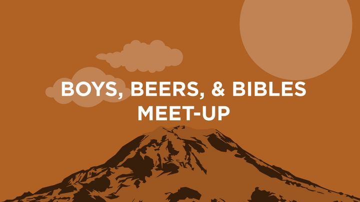 Meet-up - Boys, Beers, & Bibles logo