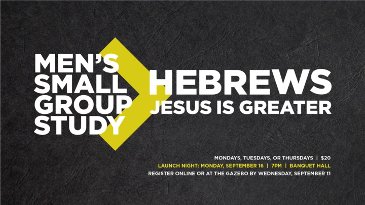 Men's Small Groups - Hebrews logo image