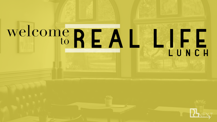 Welcome To Real Life Lunch logo image