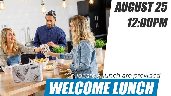 Welcome Lunch: August 25 logo image