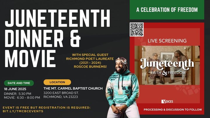 Juneteenth: Faith & Freedom Film logo