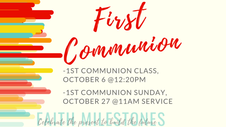 First Communion Class logo image