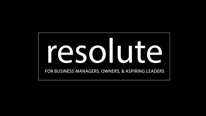 Resolute Bible Study logo image