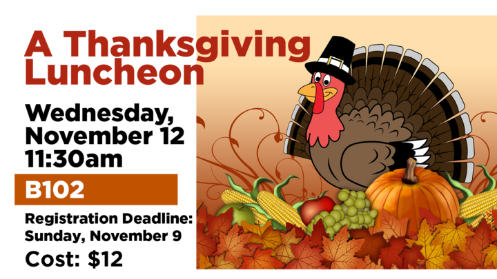 Senior Adults | November Lunch logo