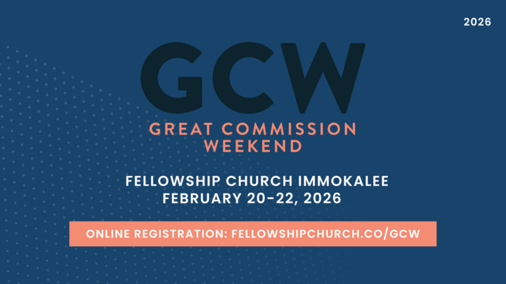 Great Commission Weekend logo