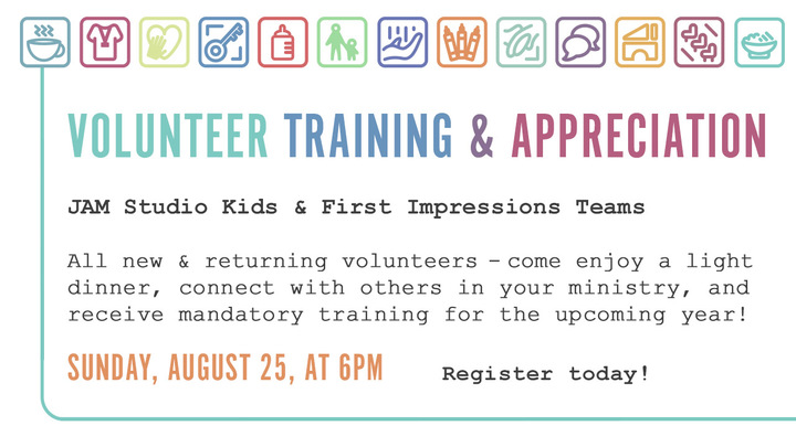 Volunteer Training & Appreciation logo image