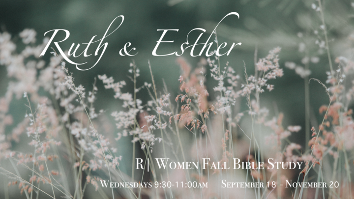 R | Women Fall Bible Study: Ruth & Esther logo image