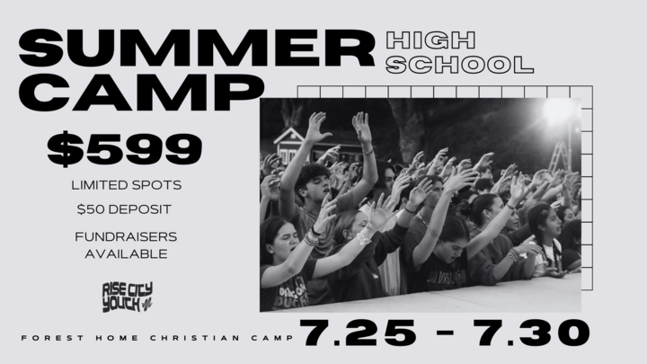 High School Camp: Forest Home 2025 logo