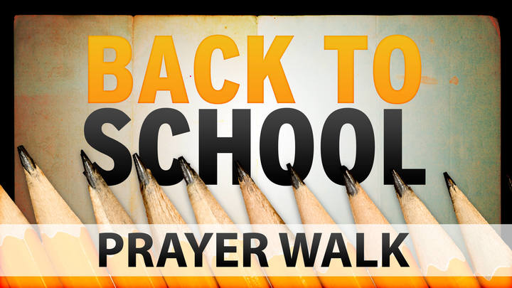 Back to School Prayer Walk logo image