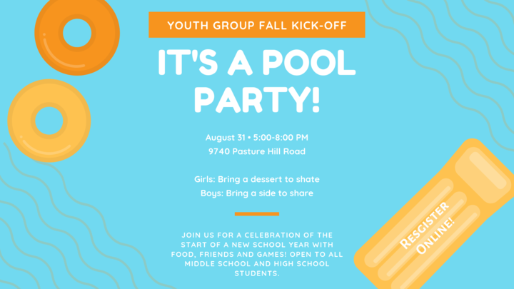 Youth Group Fall Kick Off logo image