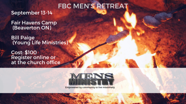 FBC Men's Retreat logo image
