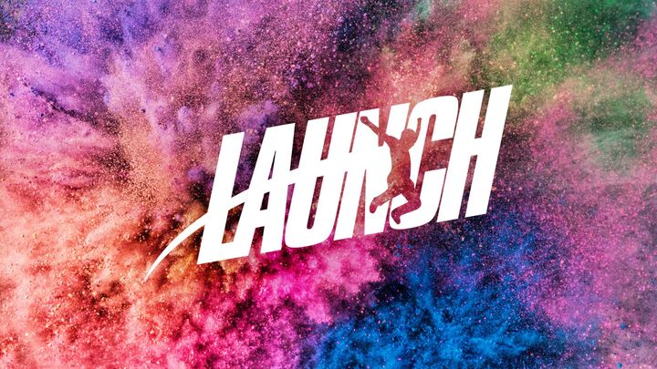 Launch Jr High Camp 2025 logo