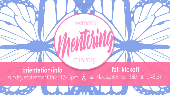 Mentoring Ministry Info Orientation logo image