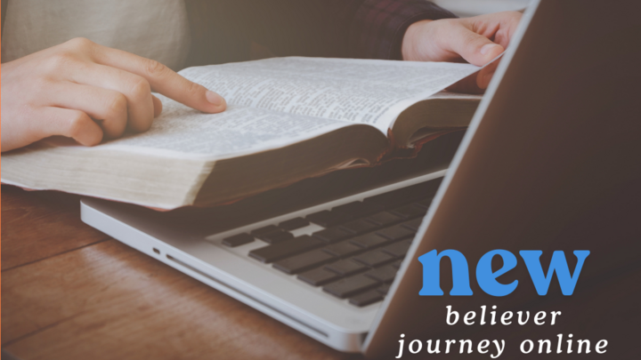GROUP ONLINE: New Believers Journey through the Bible logo