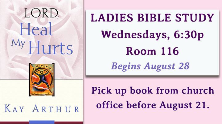 Ladies Bible Study - Wednesday Evening logo image