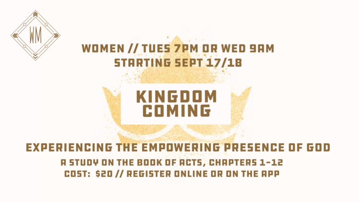 TG | Fall 2019 Women's Bible Study logo image